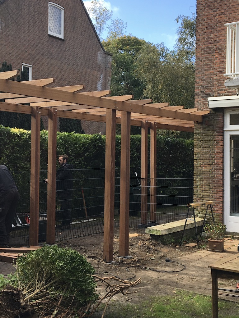 Pergola en overkapping bouwen