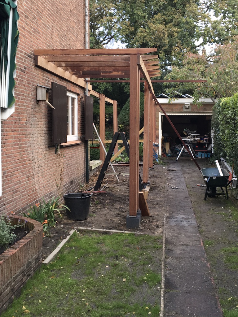 Pergola en overkapping bouwen