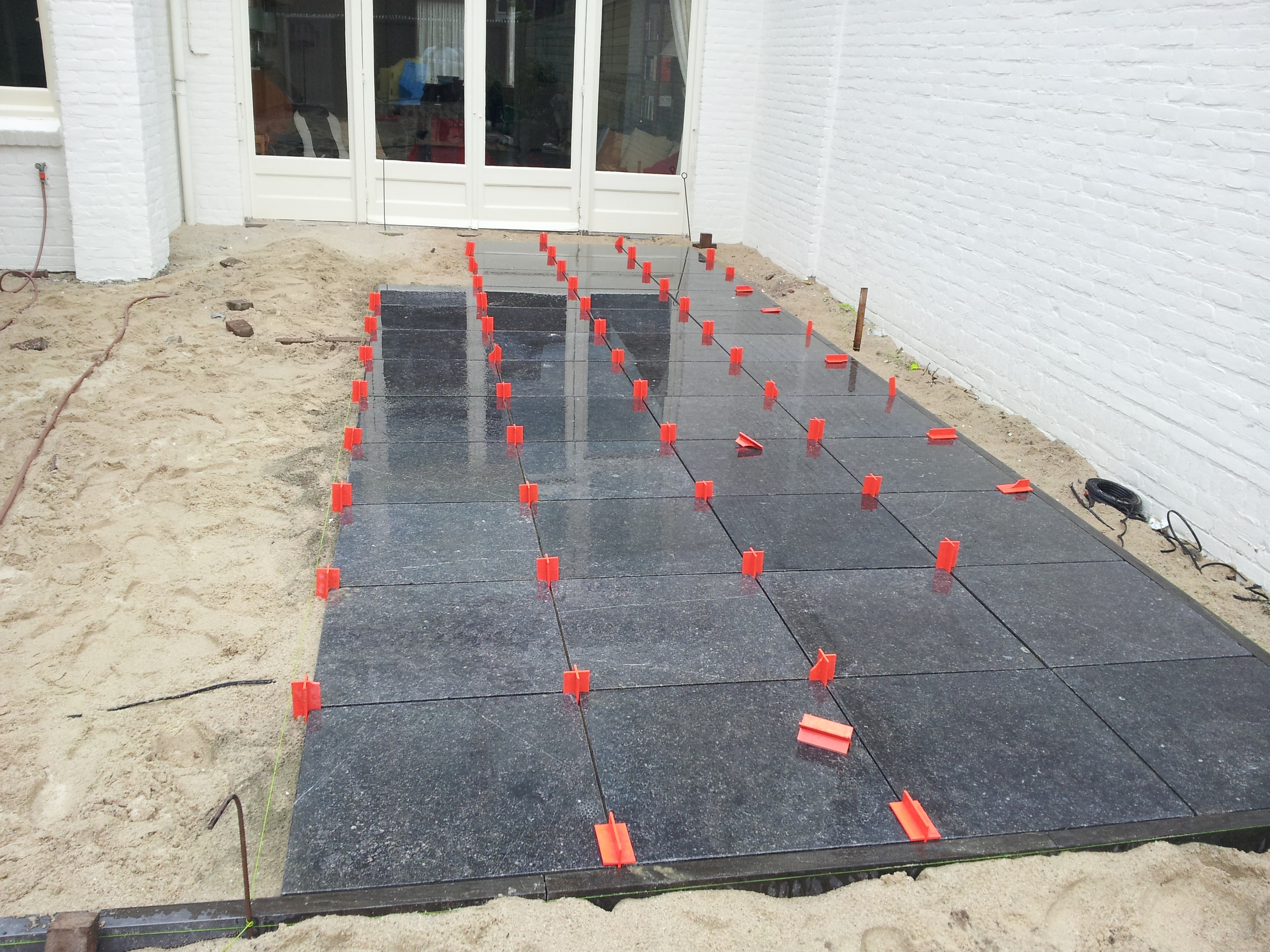 Terras aanleg