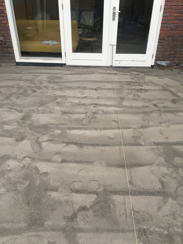 Terras aanleg