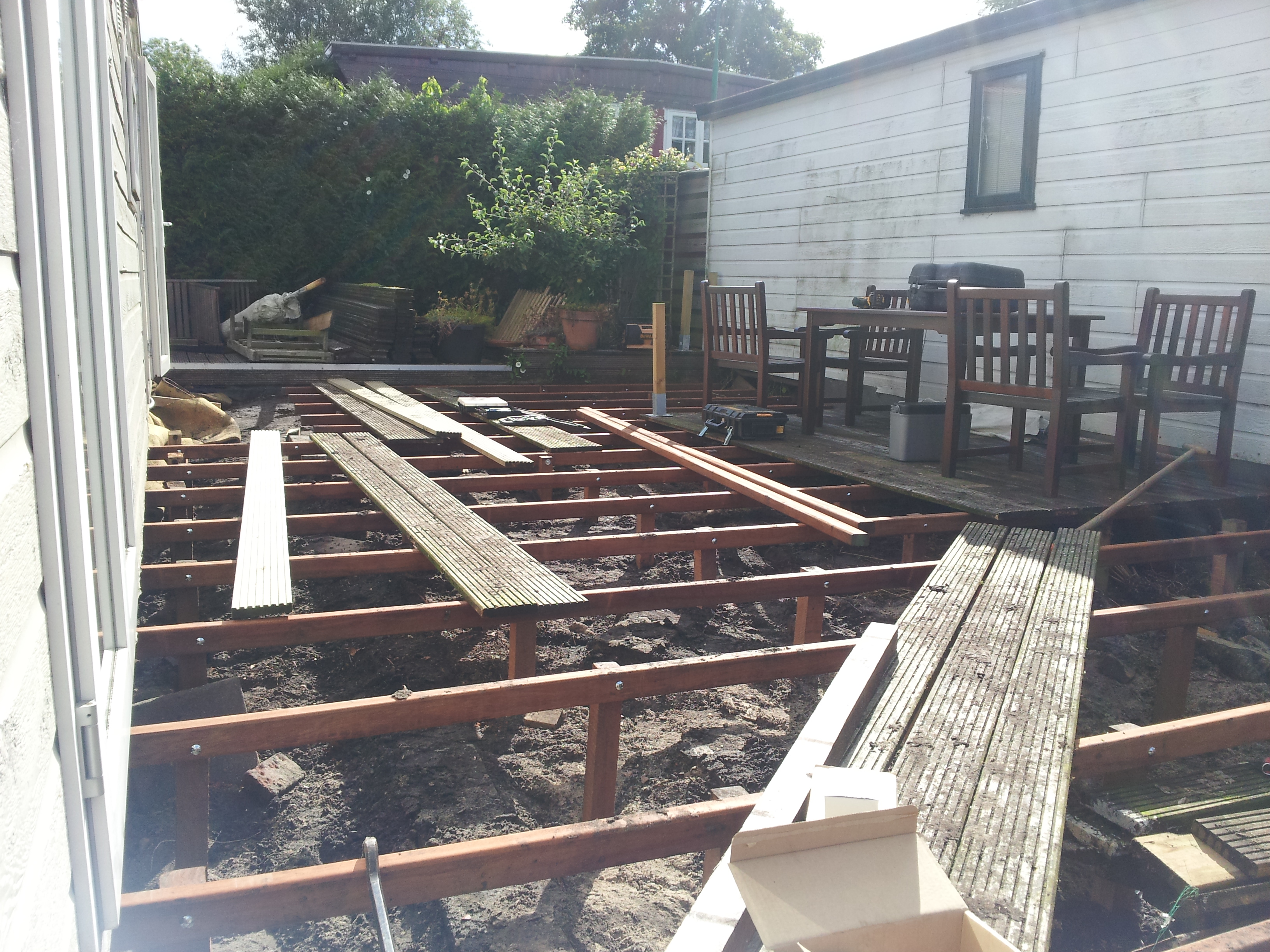Tuin vlonder aanleggen